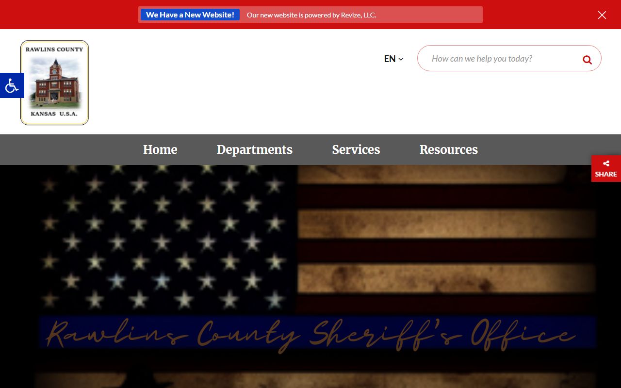 Rawlins County inmate records sheriff communications page